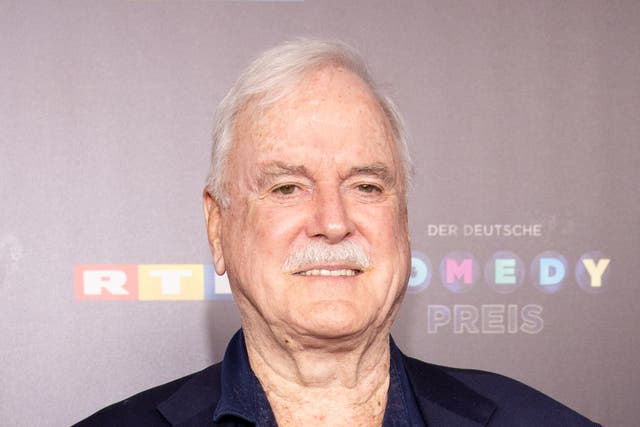 <p>John Cleese at the German Comedy Awards in 2019</p>