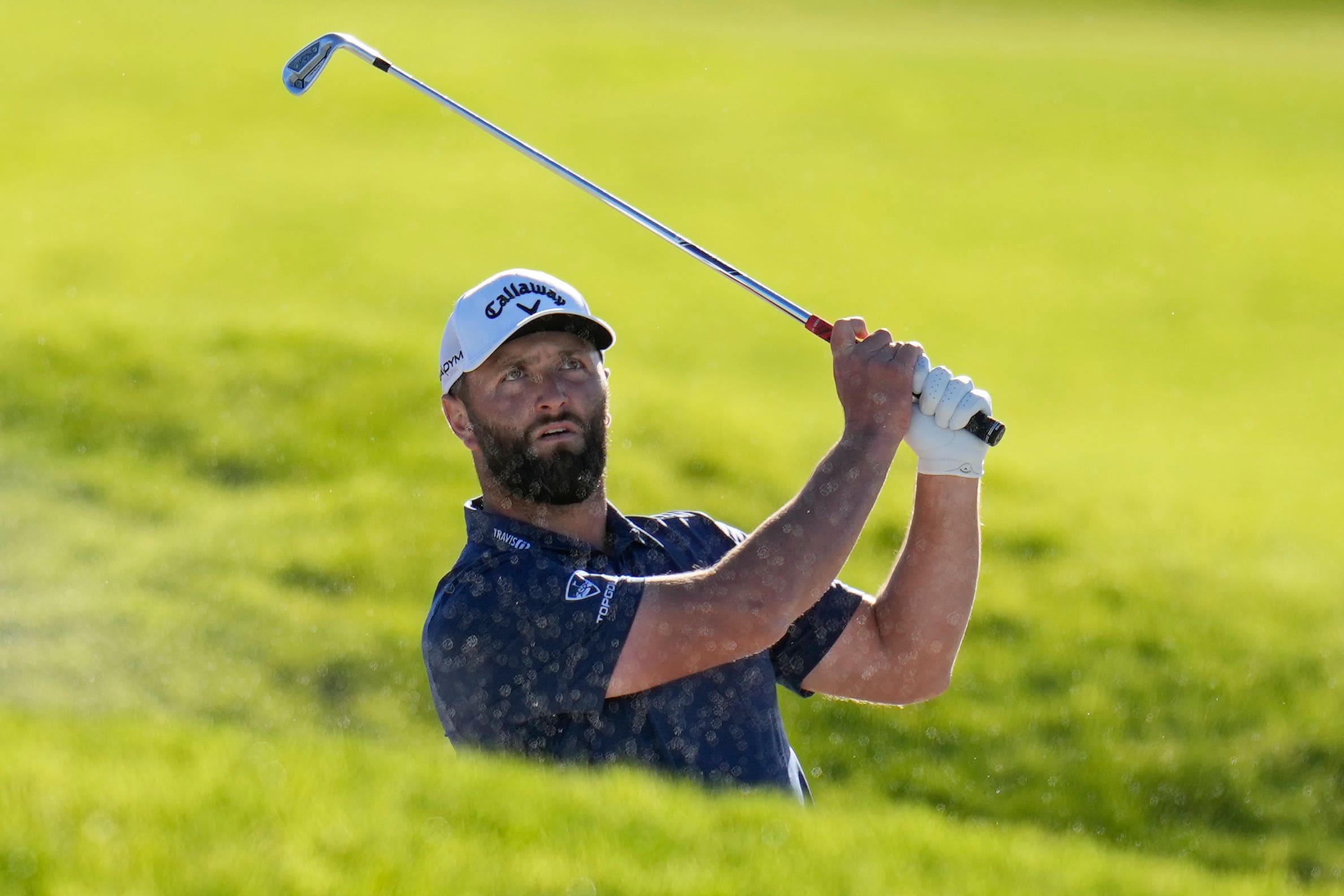 Jon Rahm hopes there will be no repeat of the scenes which marred last year’s WM Phoenix Open (Gregory Bull/AP)