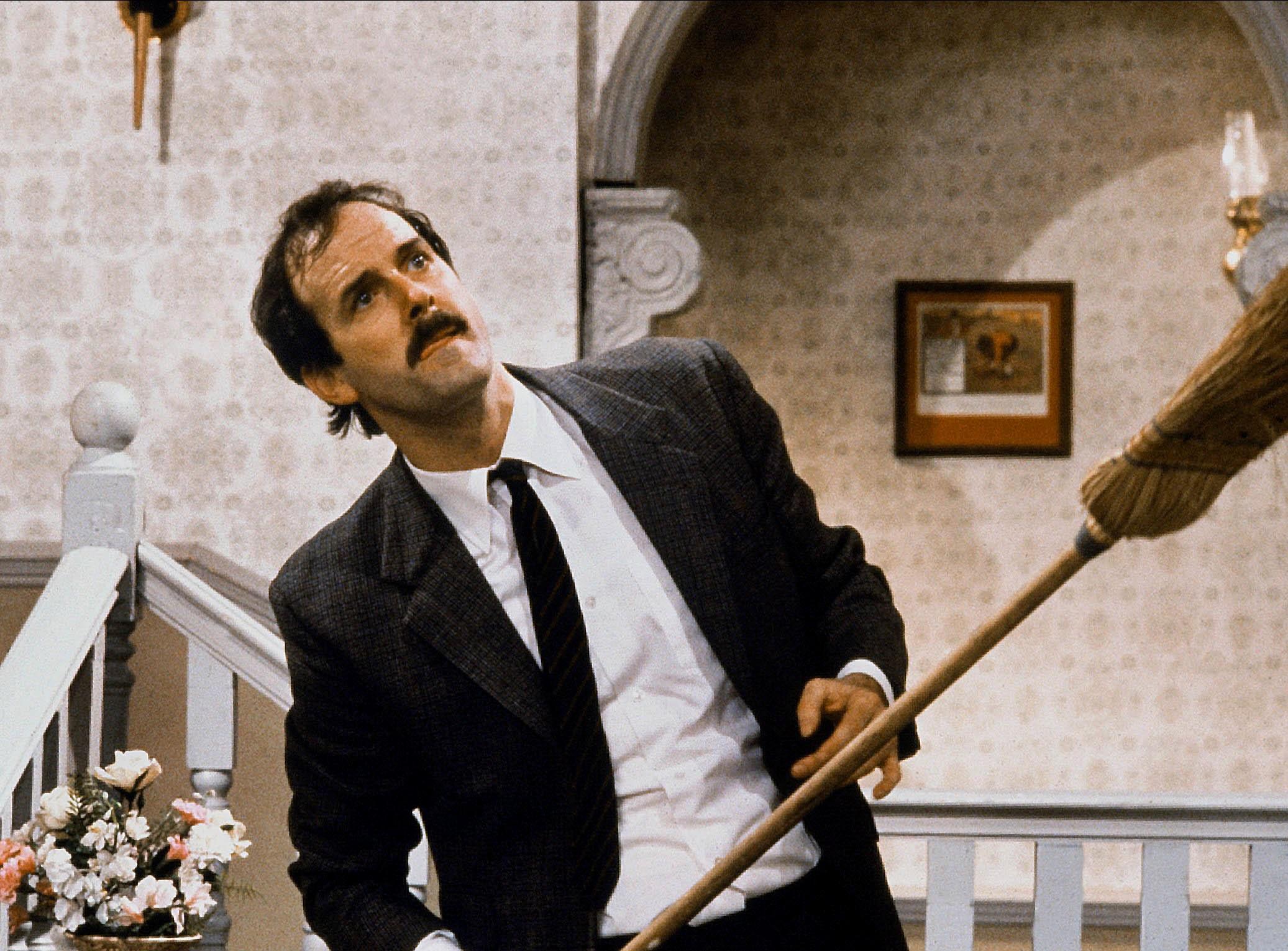 A still from Fawlty Towers