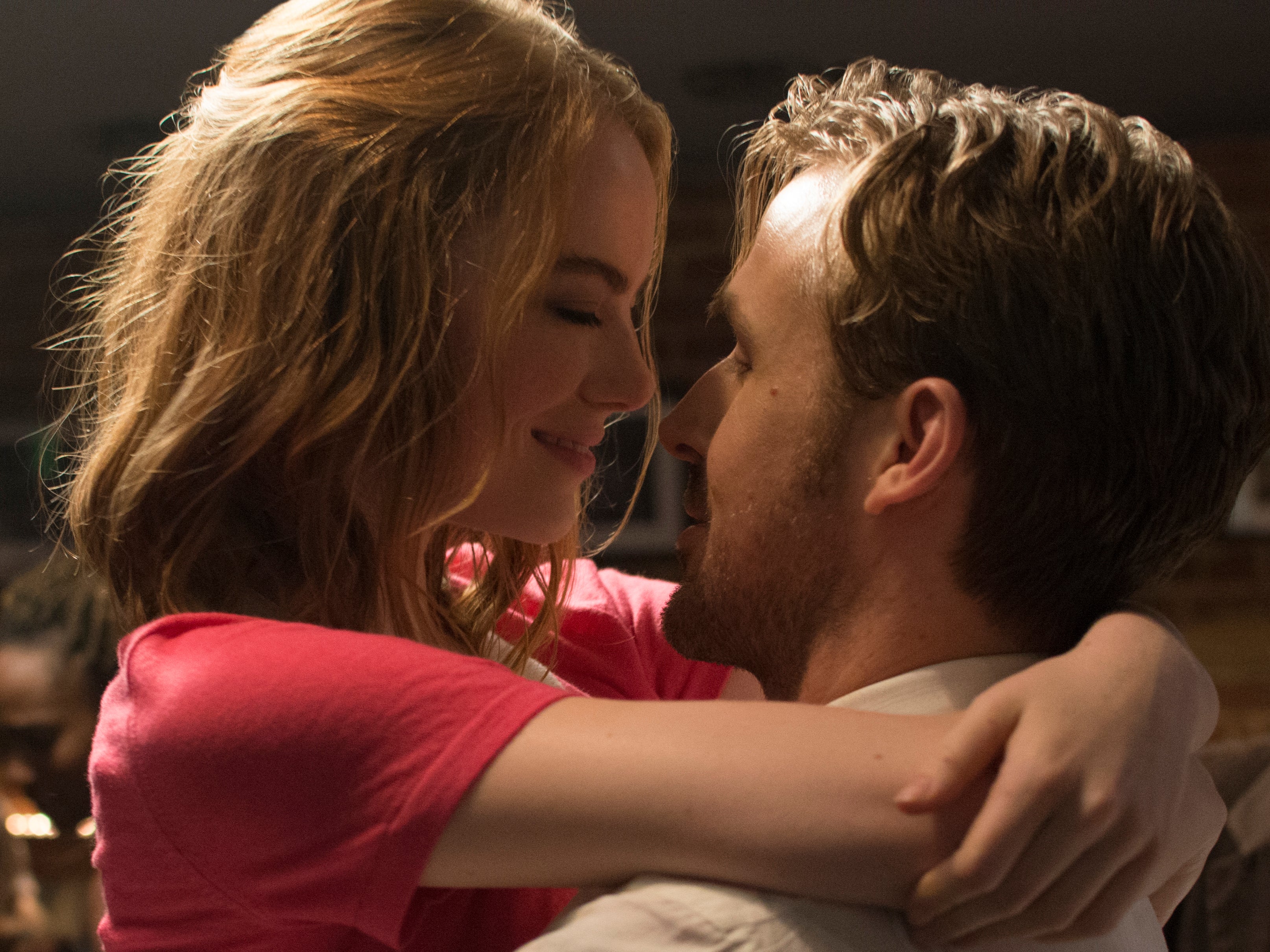 Emma Stone and Ryan Gosling in ‘La La Land'