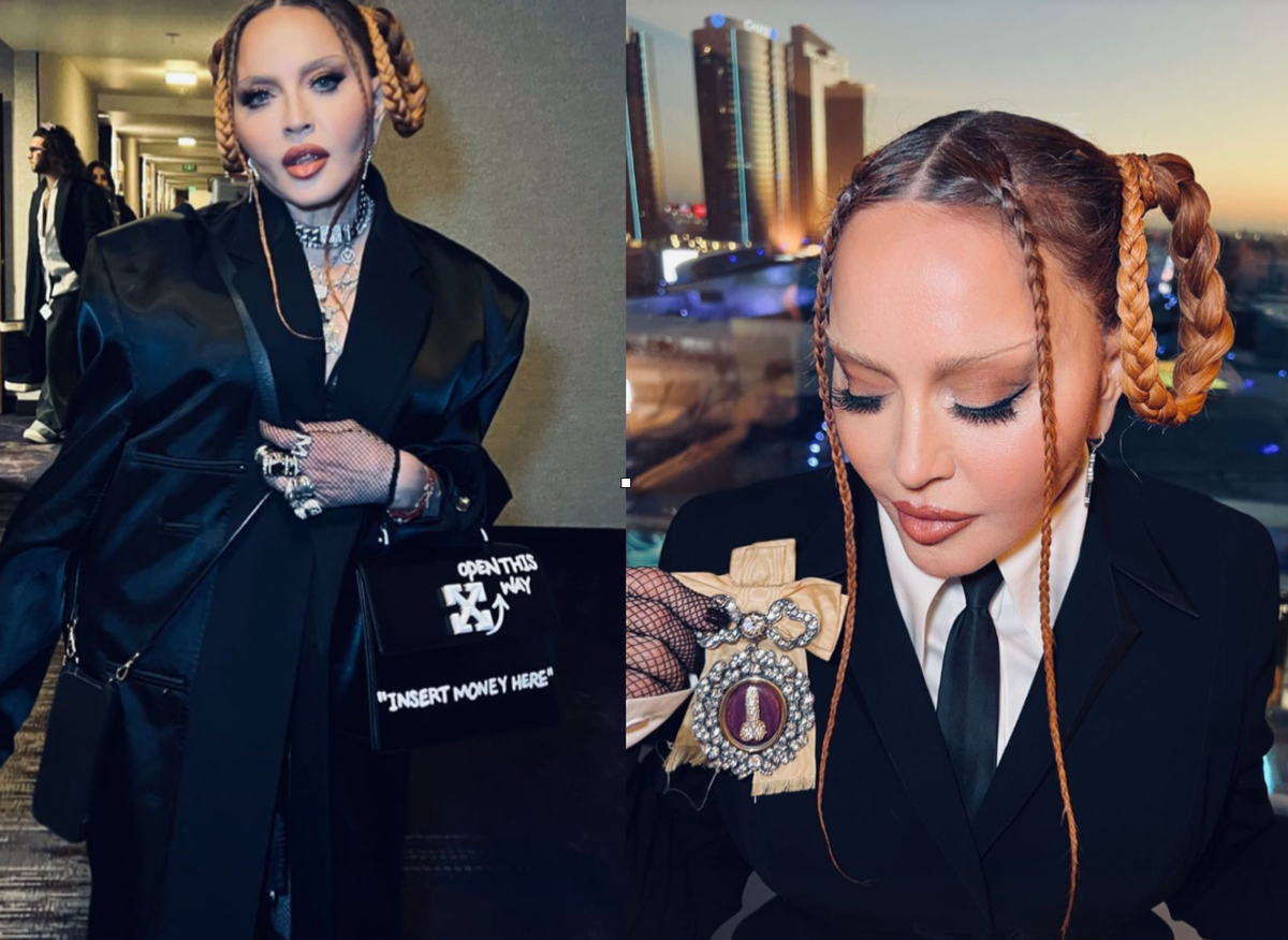 Madonna shows off the NSFW accessories she wore to the Grammys Madonna shows off the NSFW accessories she wore to the Grammys