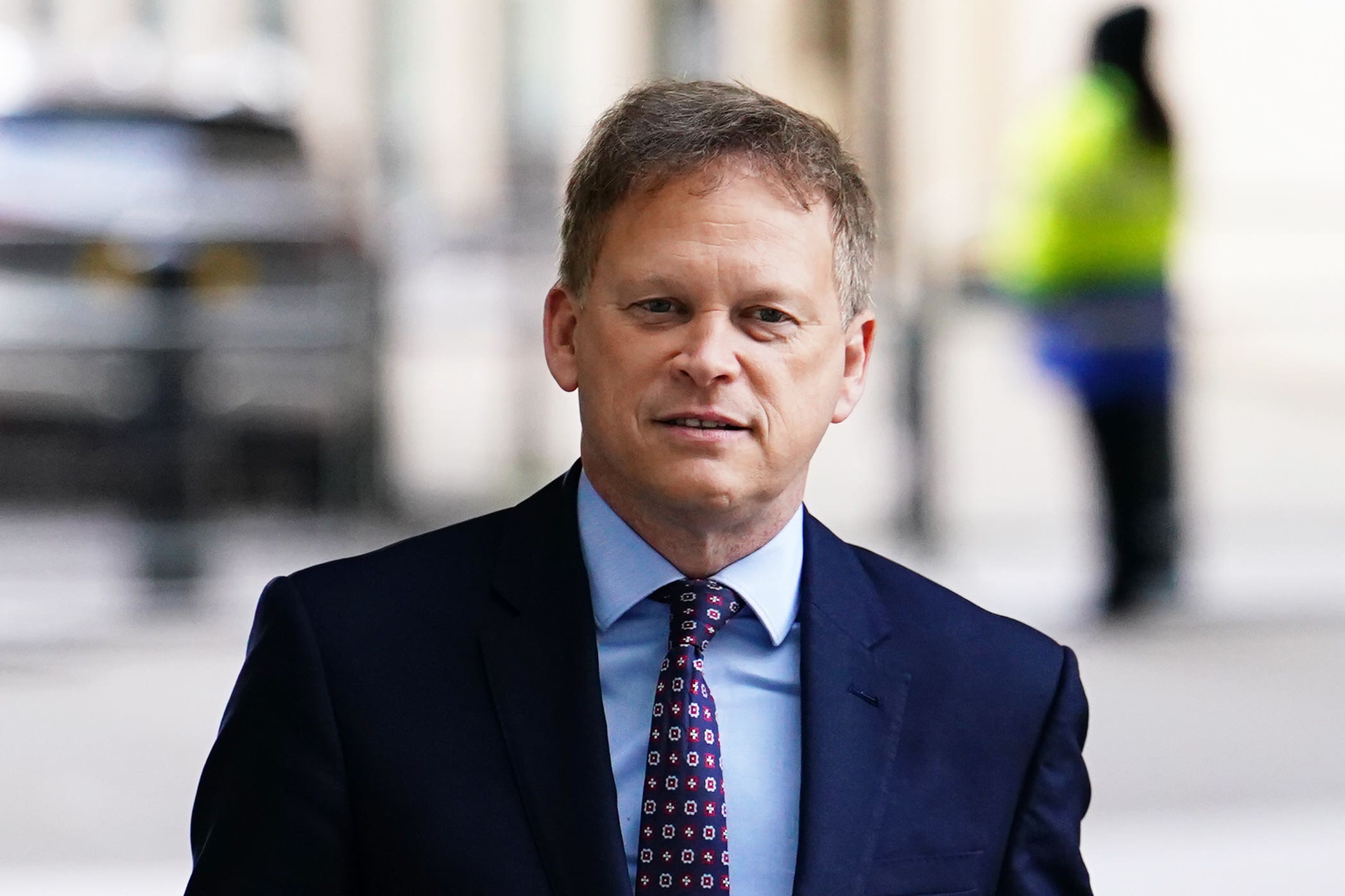 Grant Shapps ‘galvanised’ rail workers into continuing with strike action when he was transport secretary through ‘noisy political rhetoric’, the boss of Network Rail has suggested (Jordan Pettitt/PA)