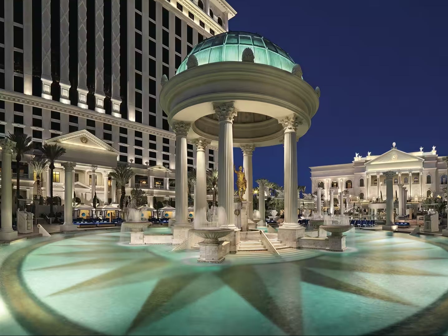 Extra charge: Ceasars Palace imposes a $46 resort fee per room per night