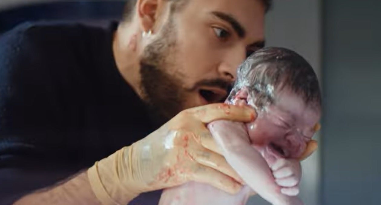 <p>TV advert urges men not to follow macho stereotypes </p>