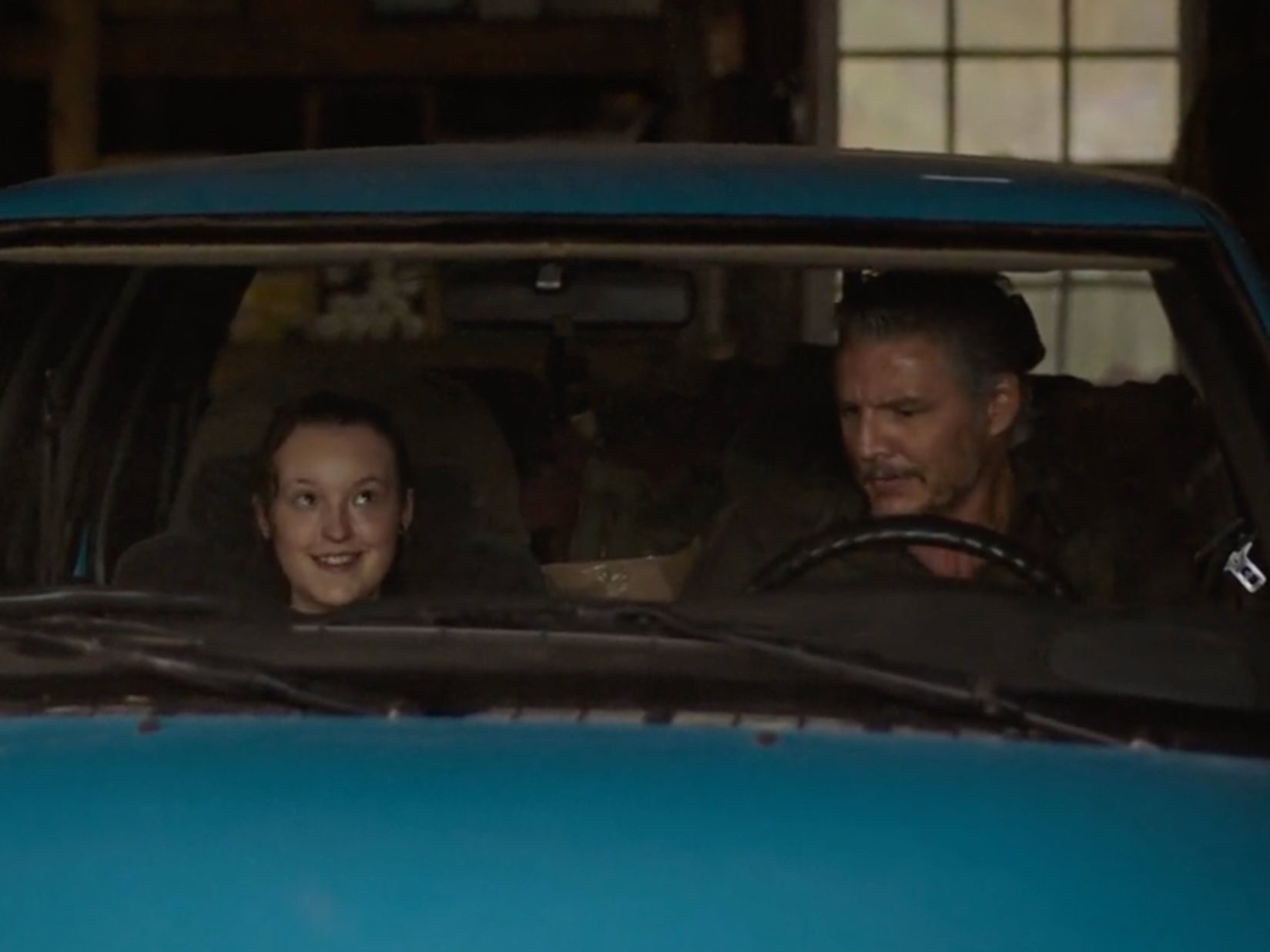 Bella Ramsey and Pedro Pascal in ‘The Last of Us’
