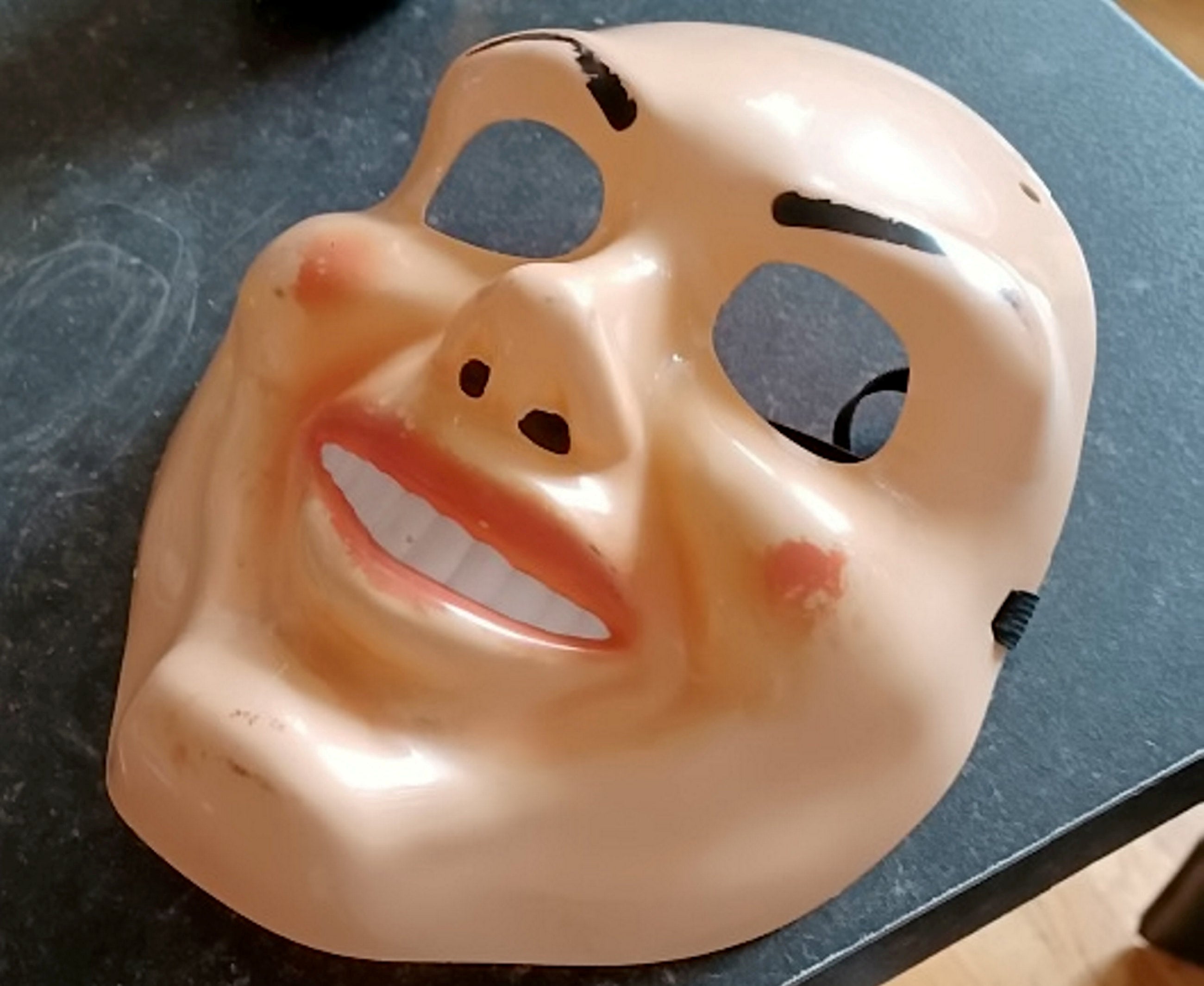 Facemask found at the house