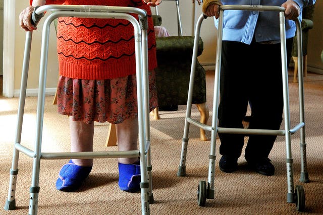A decrease in the percentage of older people who are disabled in the 2021 census could be due to the pandemic, the Office for National Statistics said (John Stillwell/PA)