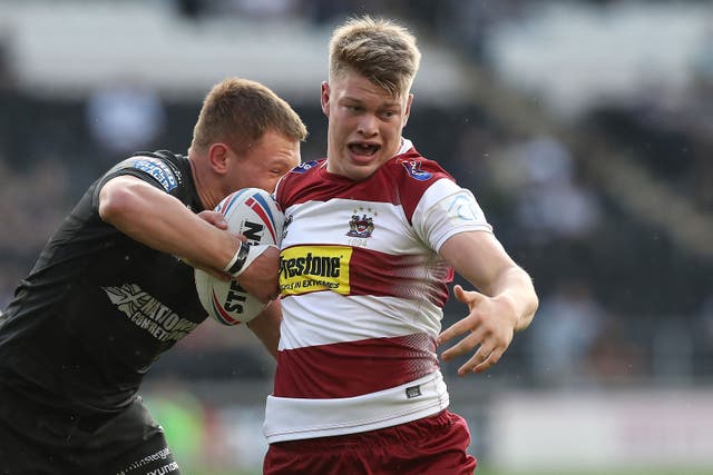 Morgan Smithies is relishing the prospect of wearing Wigan’s famous number 13 shirt (Martin Rickett/PA)