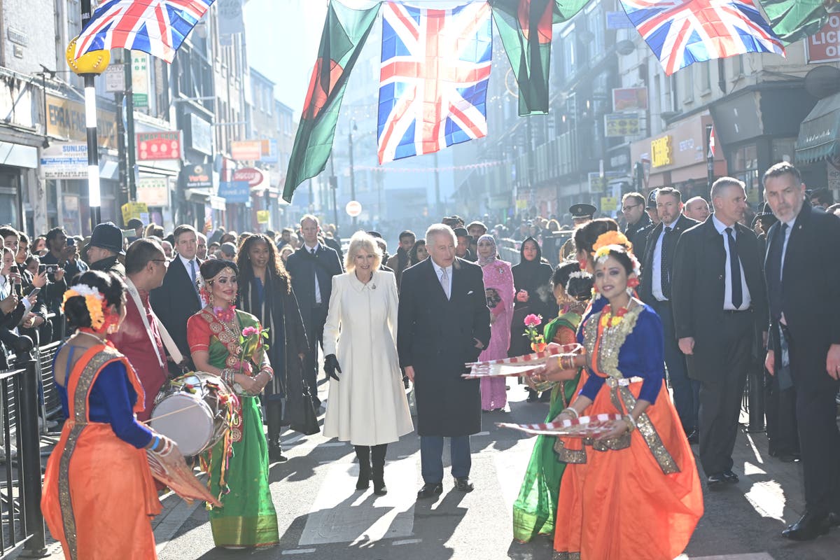 &lsquo;Inclusive and supportive&rsquo; King visits London&rsquo;s Bangladeshi community