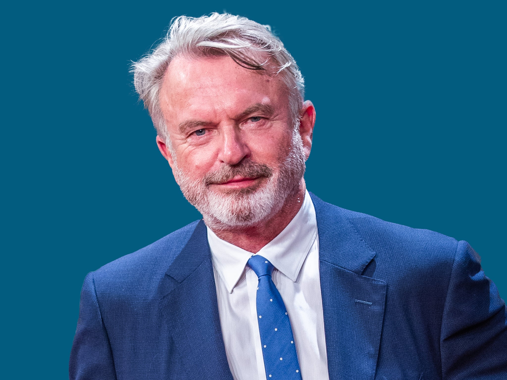 Sam Neill revealed he is in remission for stage three cancer