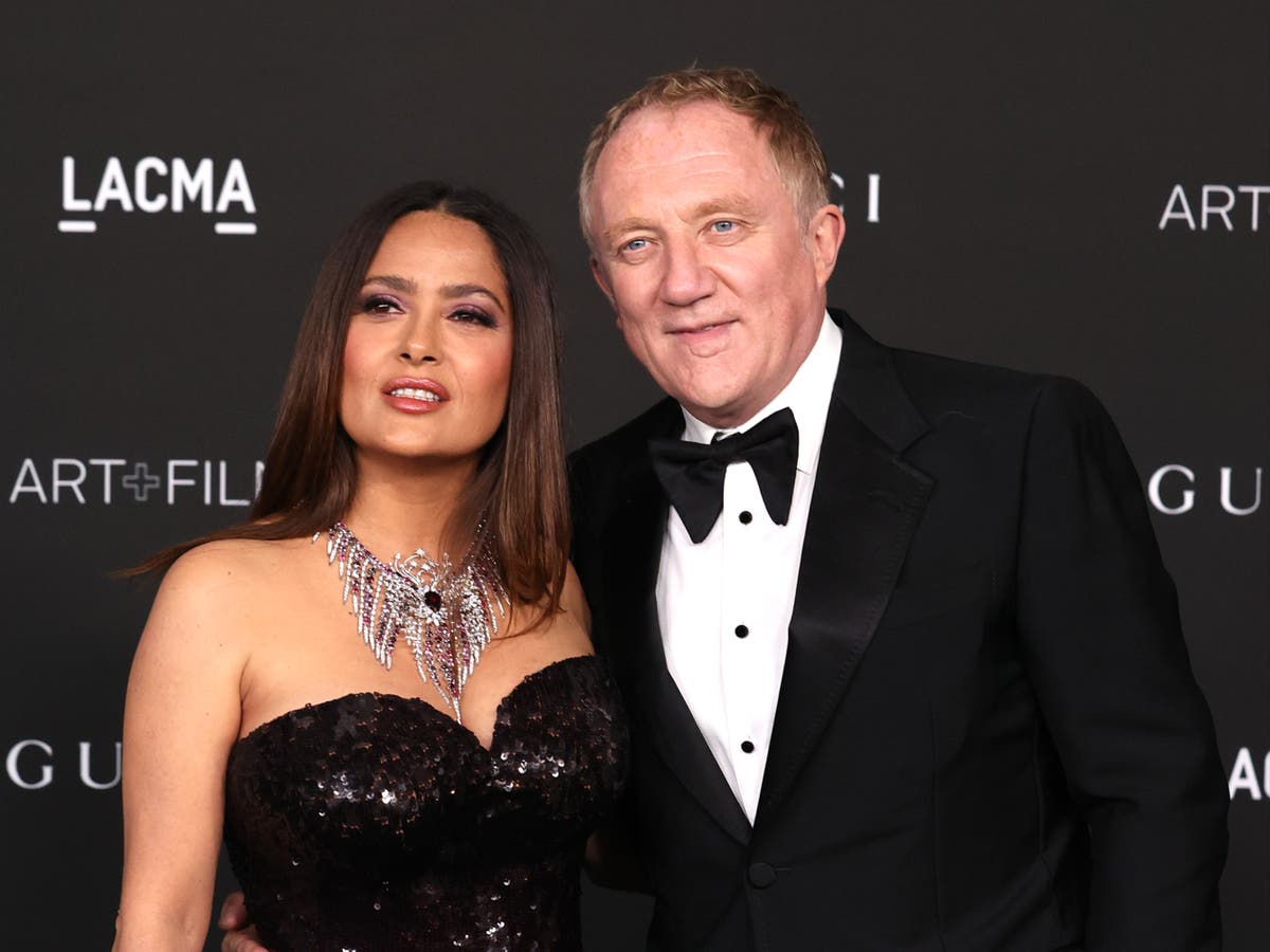 Salma Hayek says she had no choice but to marry husband during surprise wedding