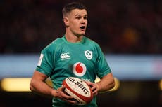 Johnny Sexton declares himself fit for Ireland’s ‘huge game’ against France