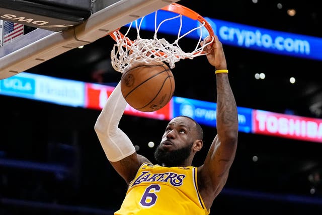 LeBron James has been saluted by the sporting world (AP Photo/Mark J. Terrill)