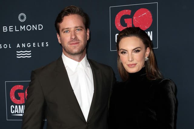 <p>Armie Hammer and Elizabeth Chambers</p>