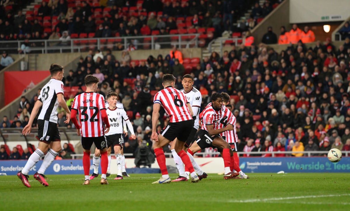 Sunderland vs Fulham LIVE: FA Cup latest score, goals and updates from fixture