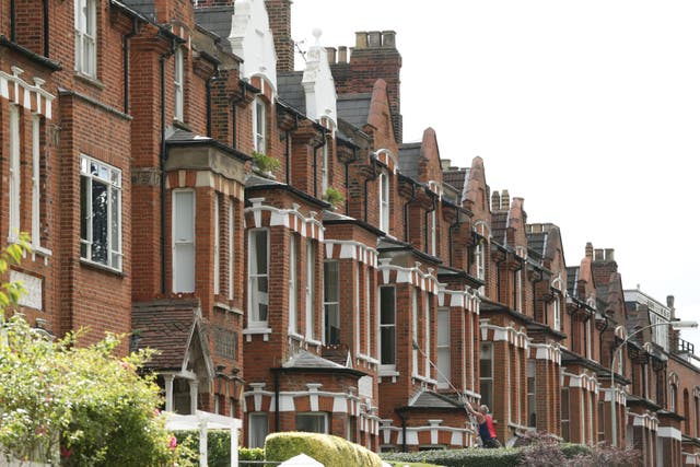 House prices are starting to reflect the shift in demand in the market, according to the Royal Institution of Chartered Surveyors (Yui Mok/PA)