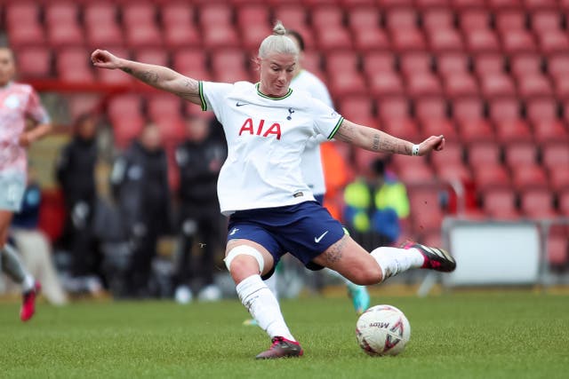 Bethany England has quickly settled since signing for Tottenham last month (Rhianna Chadwick/PA)