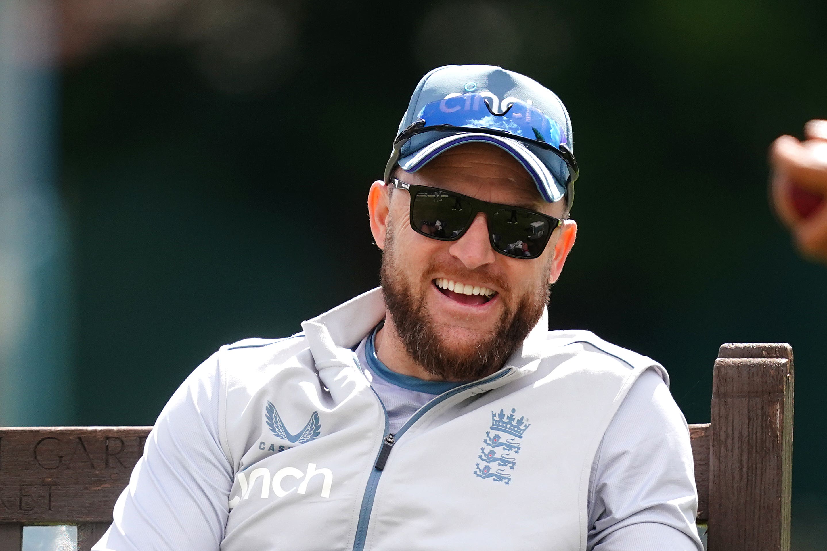 Brendon McCullum has prioritised making England’s Test team a fun squad to be part of (Martin Rickett/PA)