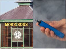 Morrisons issues nationwide ban on popular vapes over safety concerns