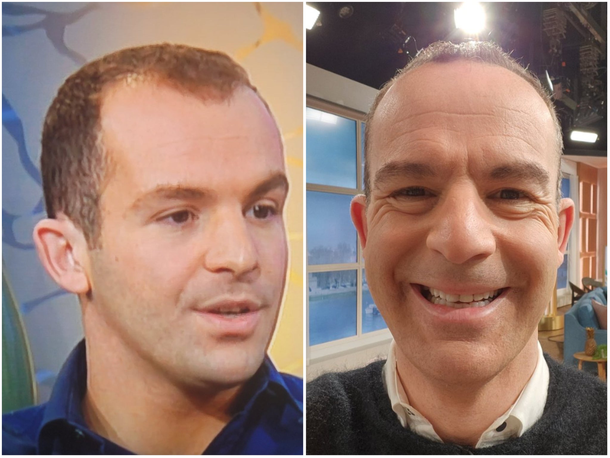 Martin Lewis on ‘This Morning’ – 20 years apart