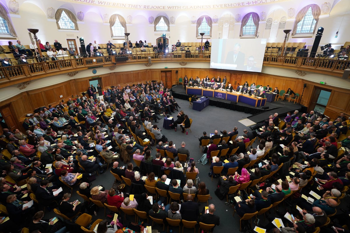 Church of England synod votes in favour of blessings for same-sex couples