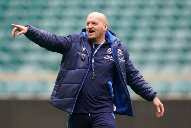 Gregor Townsend wants improvement from Scotland (Adam Davy/PA)