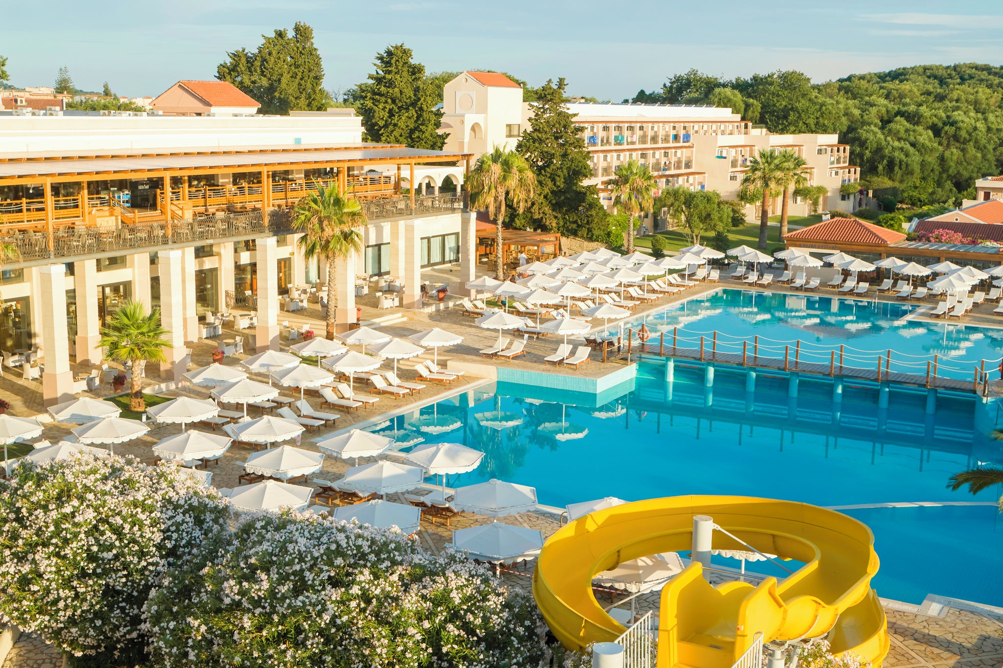 Enjoy pony-treks, boat trips and a lush hotel complete with kids club at Corfu’s Roda Beach Resort & Spa