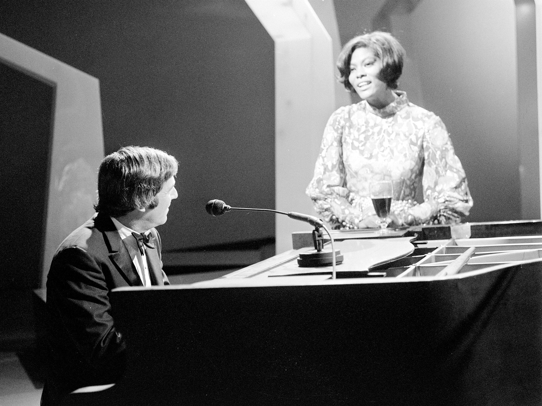 Burt Bacharach and Dionne Warwick in 1970