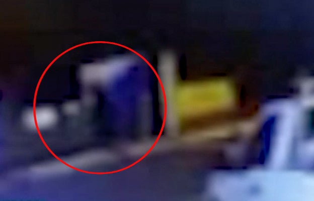 Surveillance footage captured the image of a shadowy figure leaving the area where Sayreville, New Jersey City Councilwoman Eunice Dwumfour was shot and killed