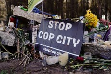 How Atlanta’s ‘Cop City’ became the focus for green protests – and claims of lethal police brutality