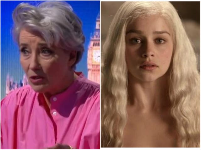 <p>Emma Thompson Game of Thrones</p>