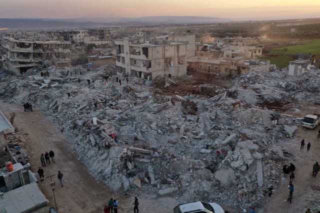 <p>Syria Turkey Earthquake</p>