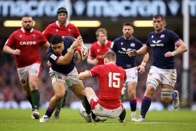 Scotland face Wales in the second round of this season’s Six Nations (Nigel French/PA)