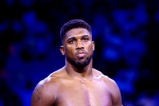 Anthony Joshua: ‘I can’t be your shoulder to cry on, but I can wire you some cash’