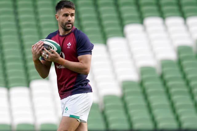 Ireland scrum-half Conor Murray trained on Friday (Brian Lawless/PA)