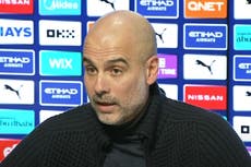 Pep Guardiola names the nine clubs who wanted Man City out of Champions League