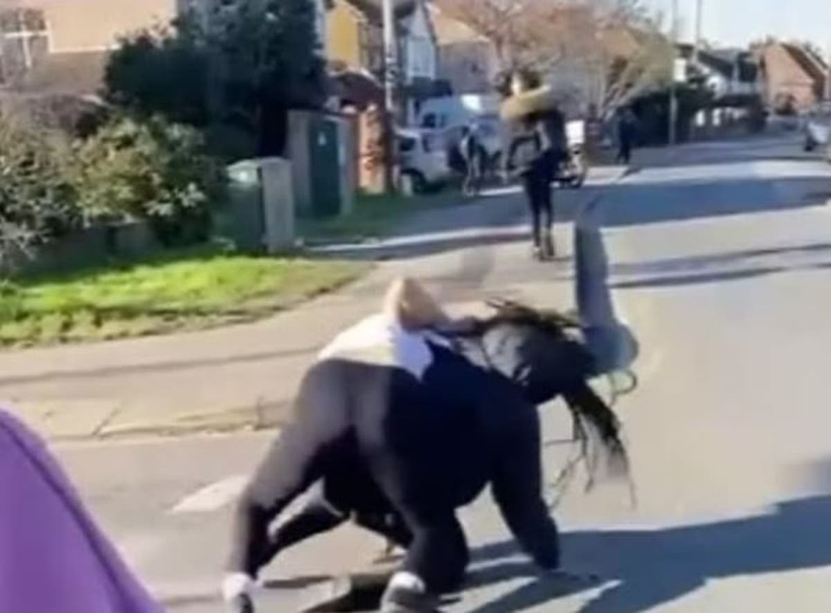 Five arrested over &lsquo;racially aggravated&rsquo; attack on schoolgirl banned from county