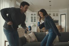 Miles and Keleigh Teller choose joy in new Super Bowl ad