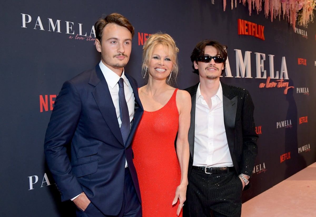 Pamela Anderson reveals her children didn’t know their gym teacher at school was hired security