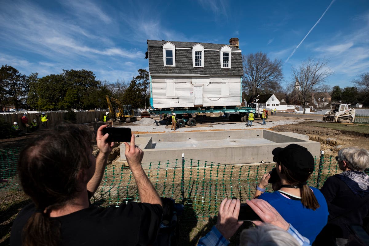 Oldest schoolhouse for Black children in US moved to museum