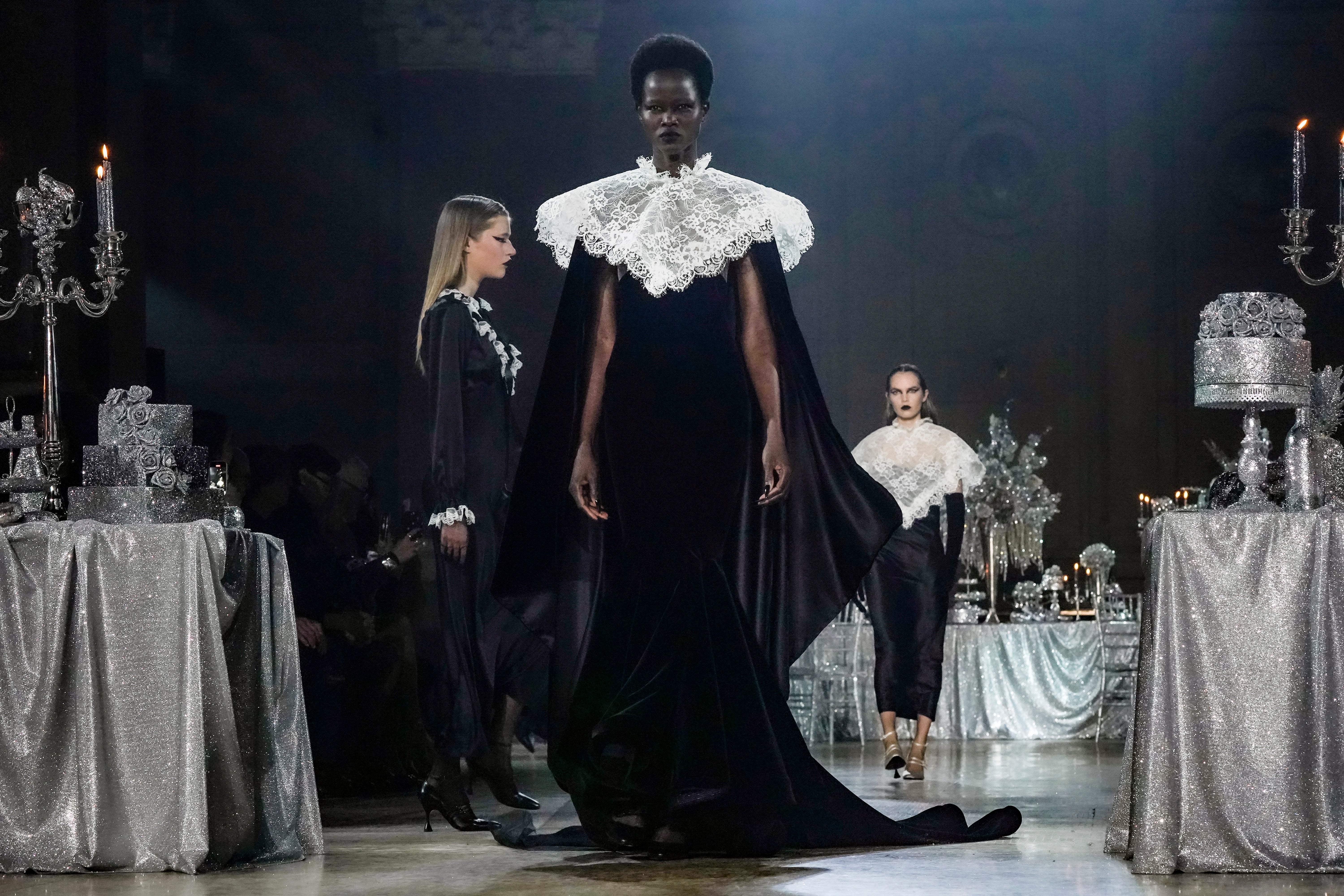 NY Fashion Week Rodarte stuns with dark gothic glamour The