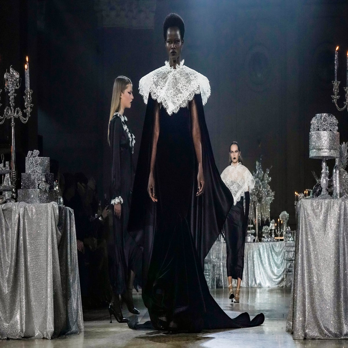NY Fashion Week: Rodarte stuns with dark, gothic glamour | The Independent