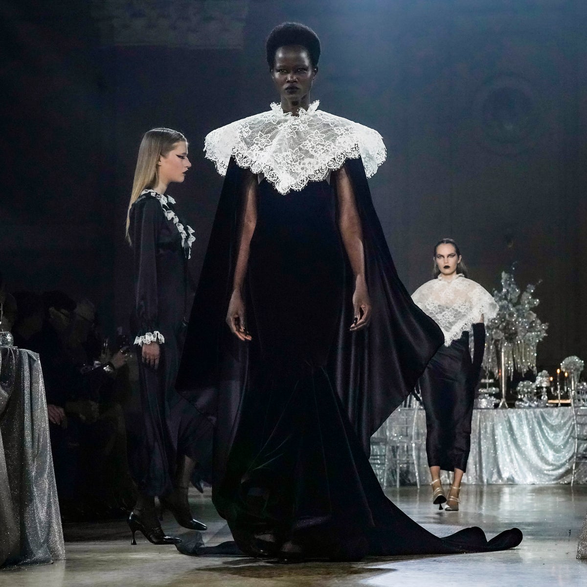 NY Fashion Week: Rodarte stuns with dark, gothic glamour | The Independent NY Fashion Week: Rodarte stuns with dark, gothic glamour | The Independent