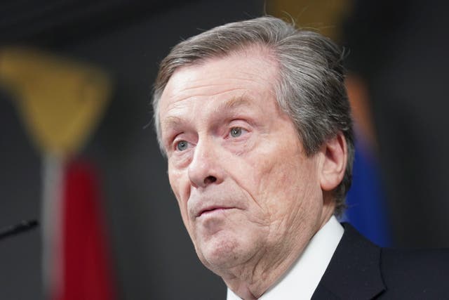 Canada Toronto Mayor Resigns