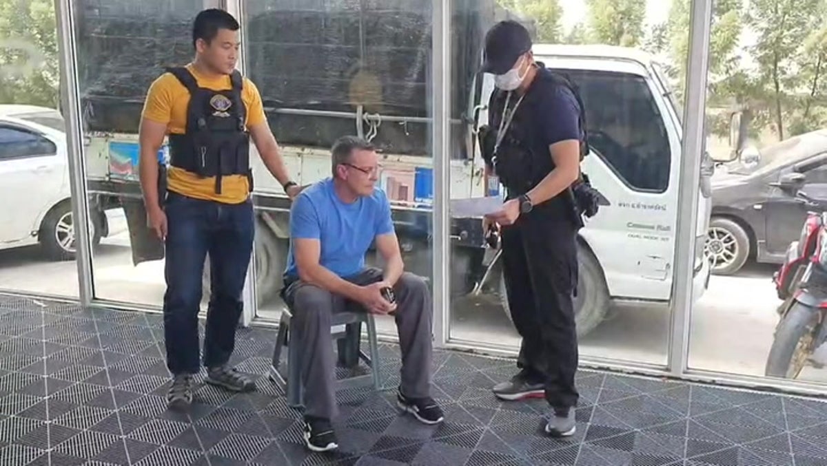 Wanted British organised crime boss on run for five years captured in Thailand