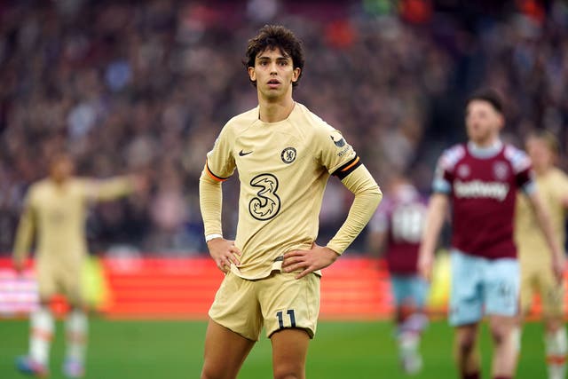 <p>Joao Felix was Chelsea’s only bright spark at West Ham</p>