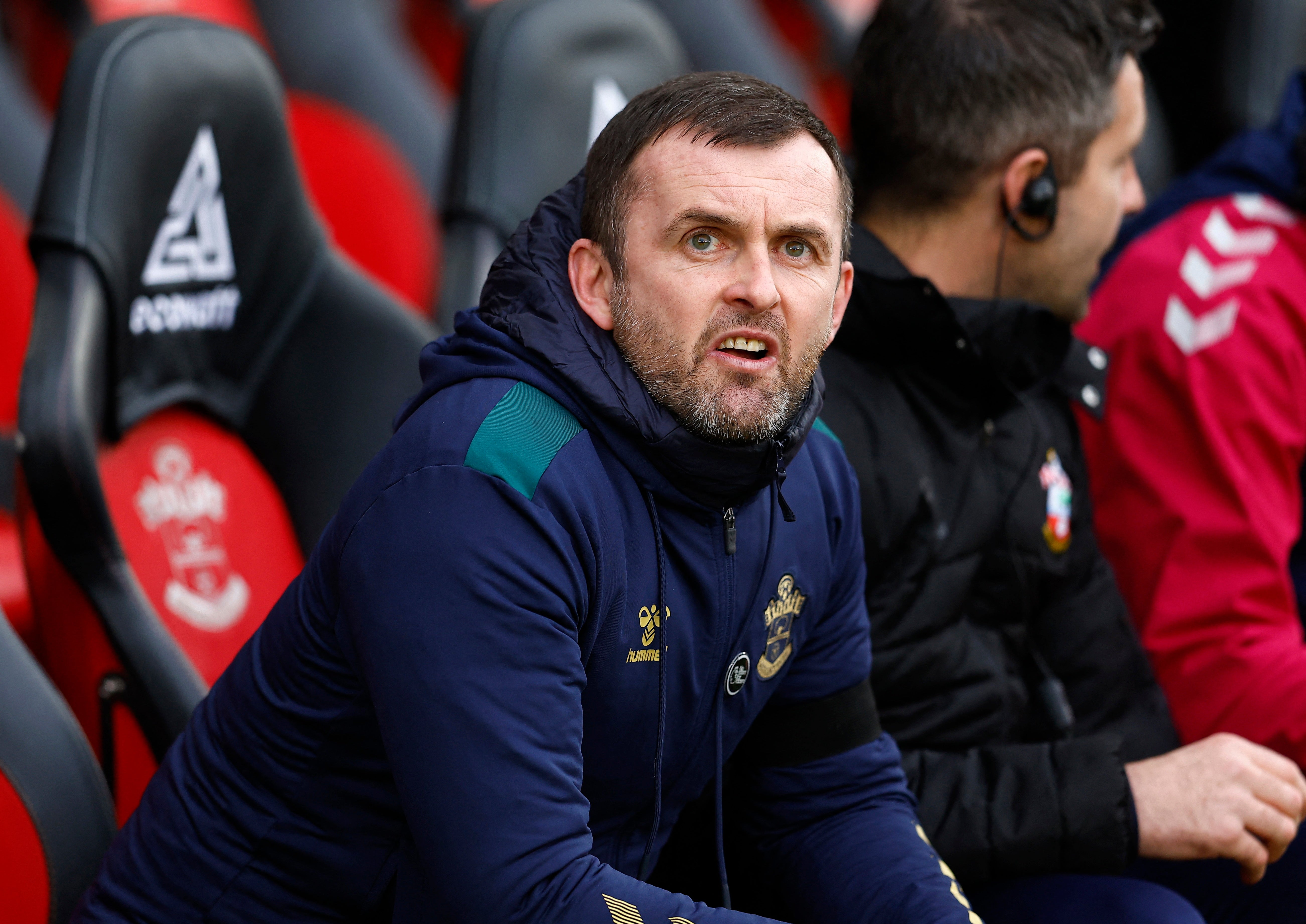 Nathan Jones, the Southampton manager, is under pressure