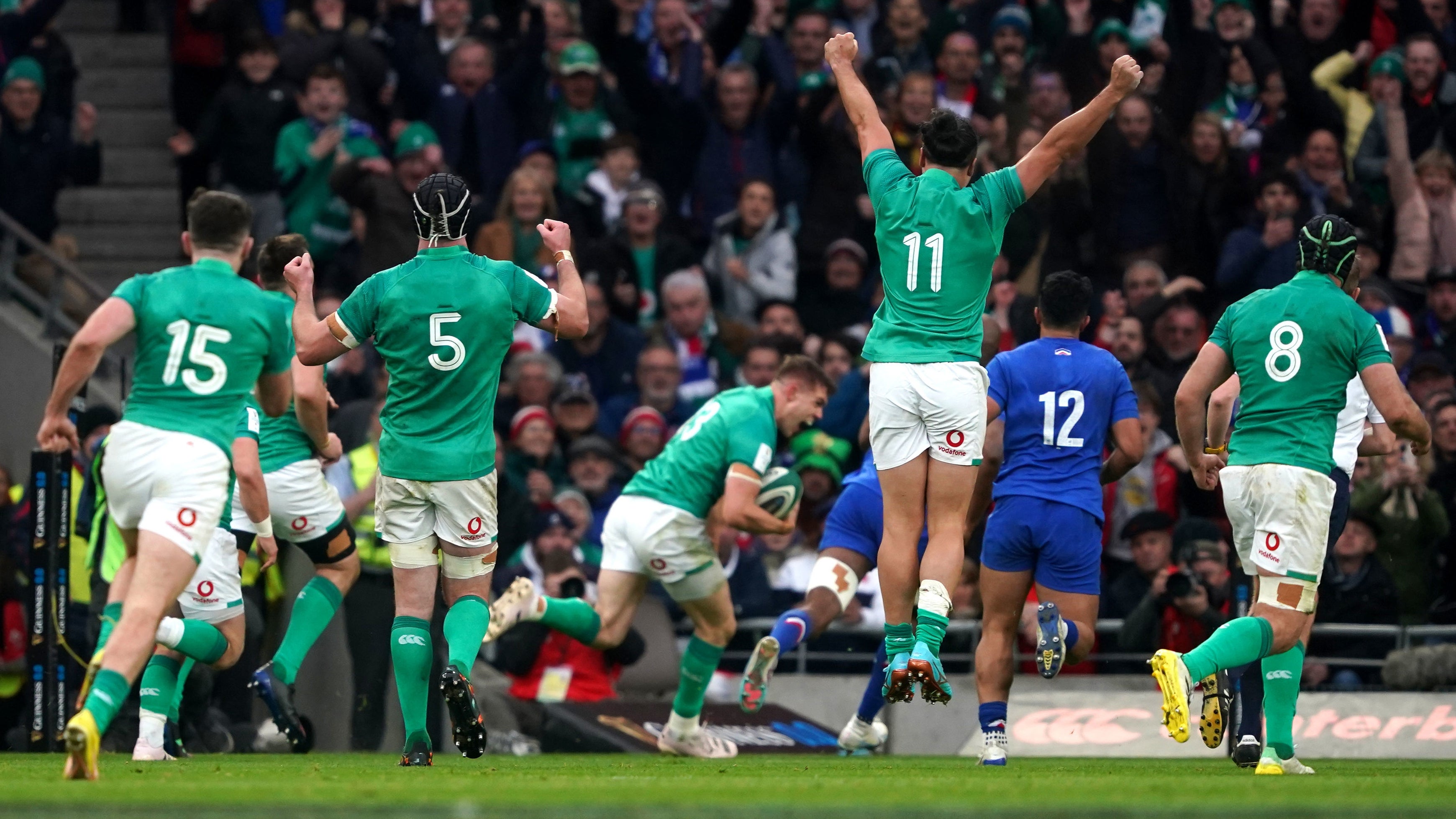 Ireland impressed to beat France in a thriller