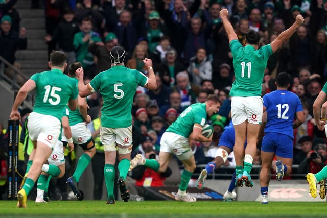 <p>Ireland impressed to beat France in a thriller </p>