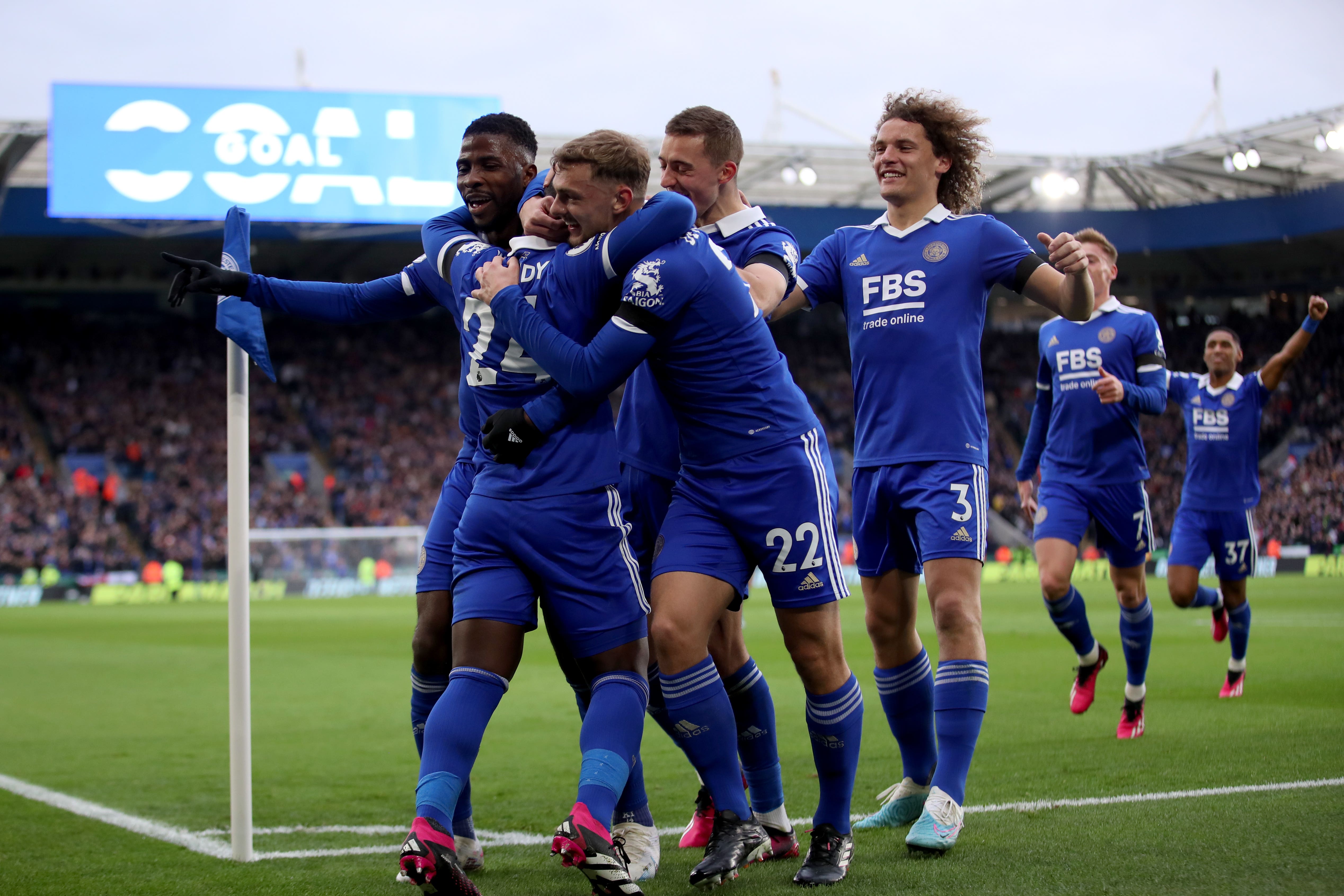 Nampalys Mendy started Leicester’s comeback against Tottenham (Isaac Parkin/PA)